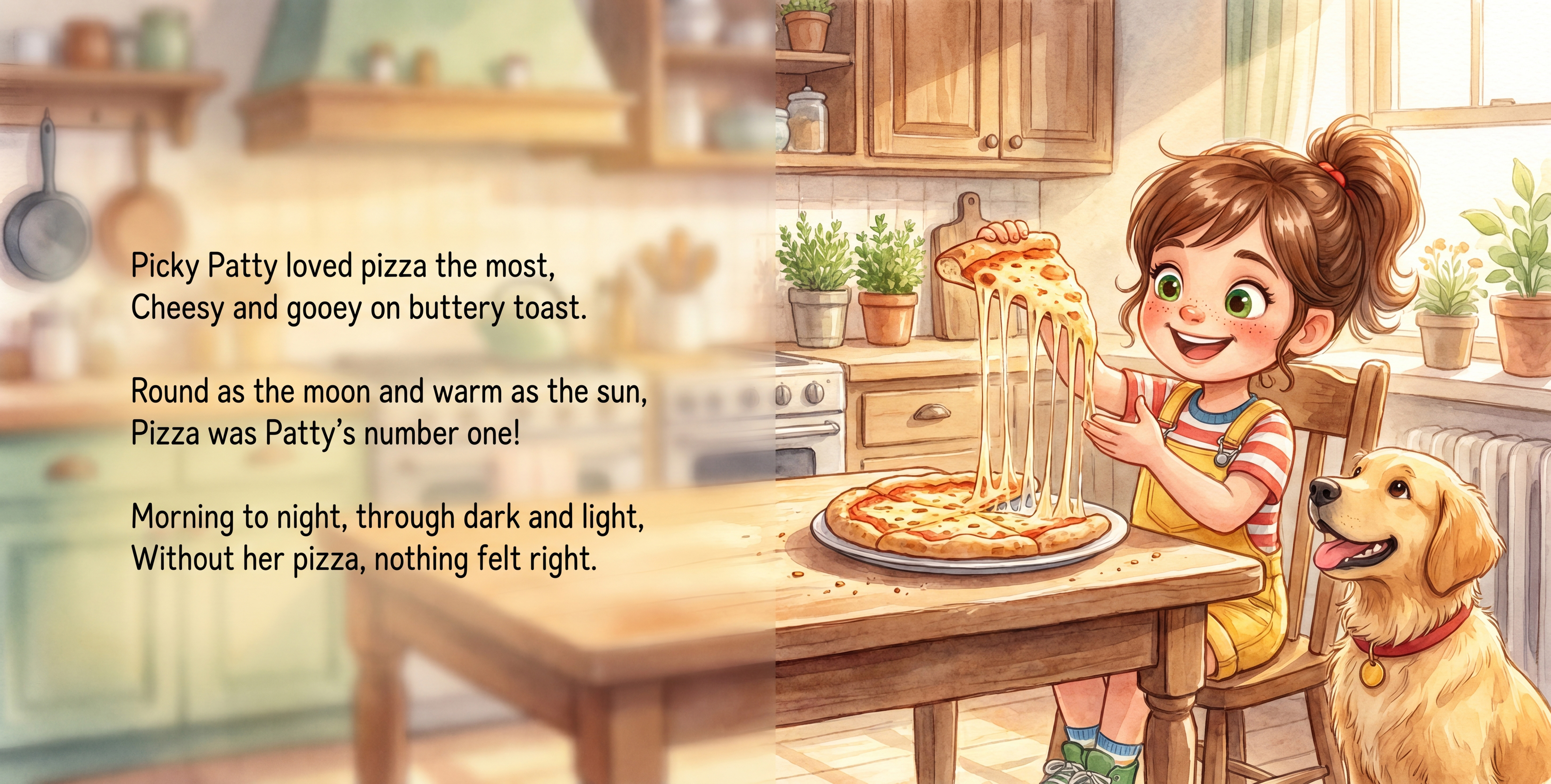 First page preview of Picky Patty book