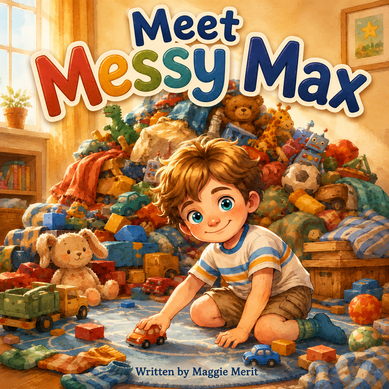 Meet Messy Max book cover